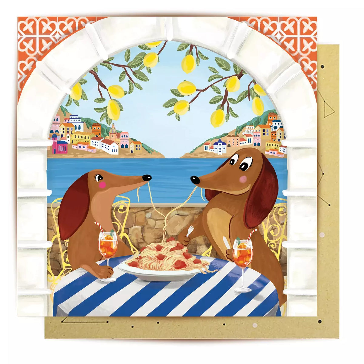 Love In Positano Card