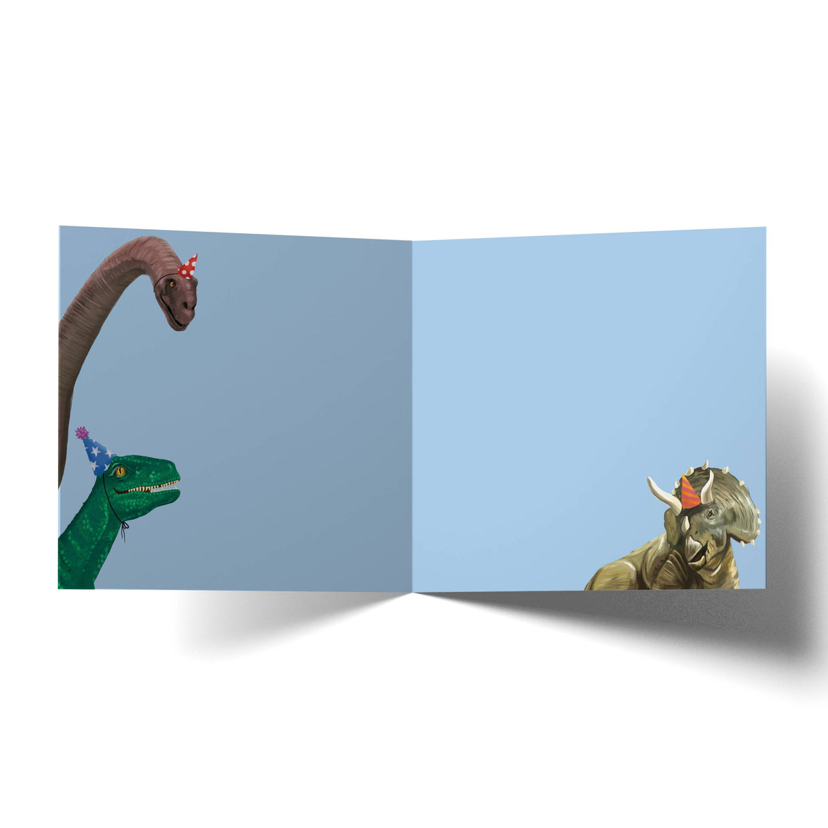 Dino Hip Hip Hooray Card