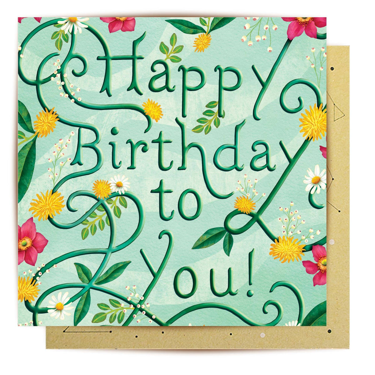 Happy Happy Birthday Card