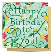 Happy Happy Birthday Card