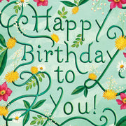 Happy Happy Birthday Card