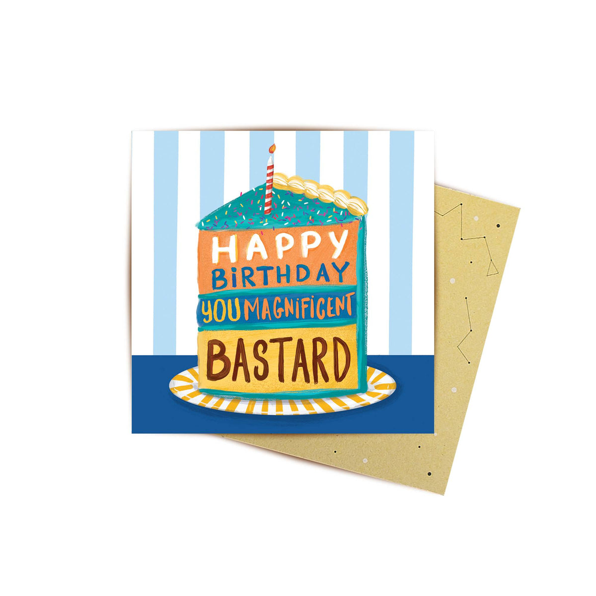 Magnificent Bastard - Tag/Mini Card