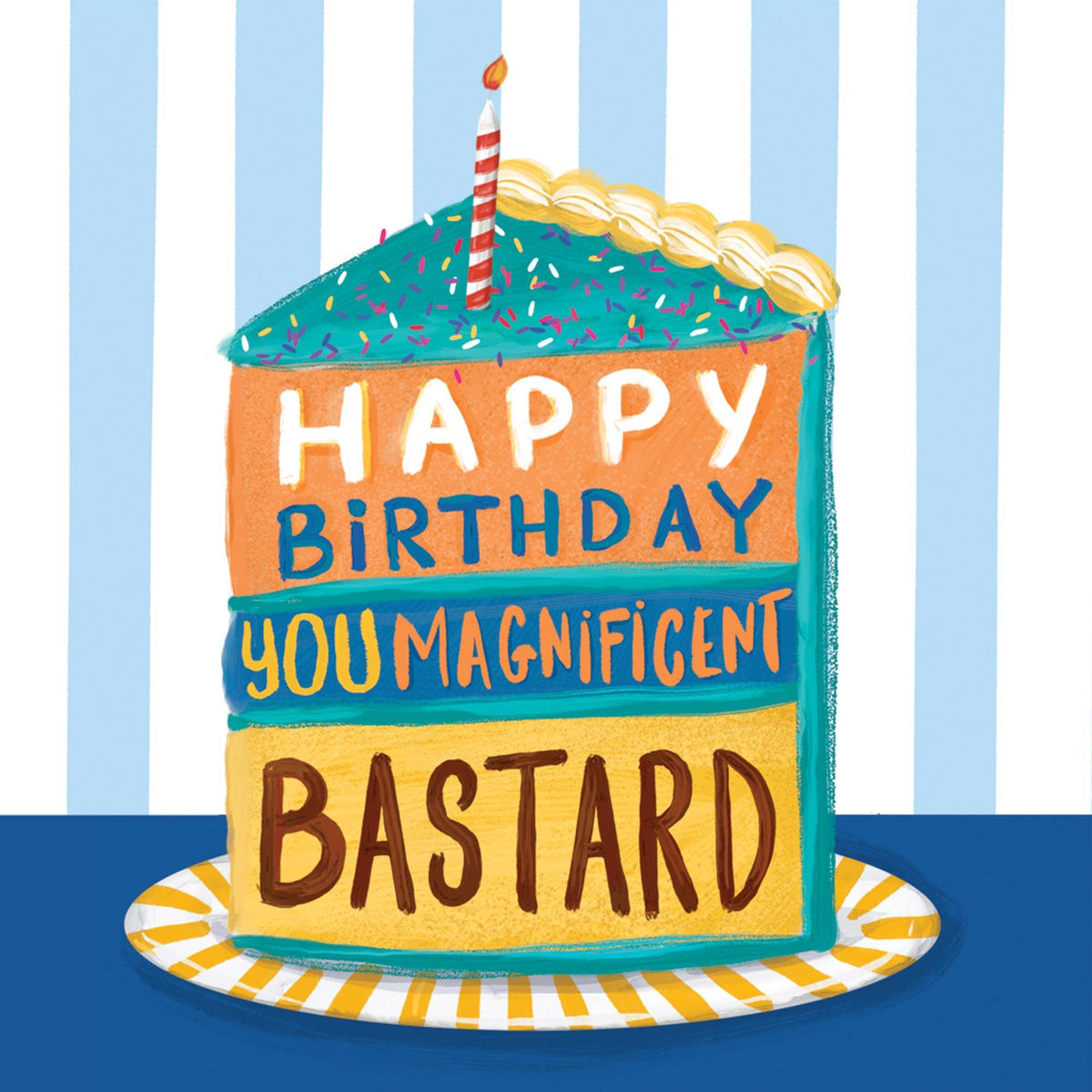 Magnificent Bastard - Tag/Mini Card