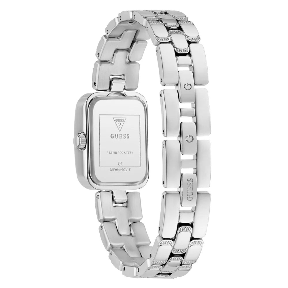 Guess  Isla Silver Crystal Watch