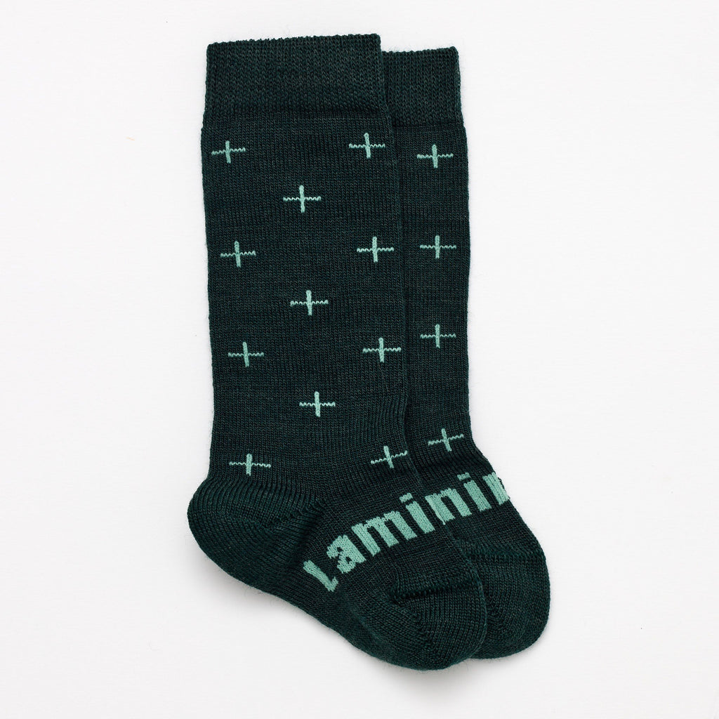 Lamington Knee High Socks - Leaf