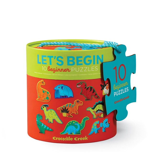 2 Piece Lets Begin Puzzle Cannisters - Asstd