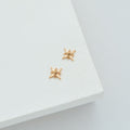 Gold North Star Stud Earrings - 18k Gold Plated - Coming Soon
