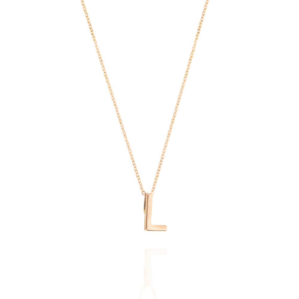Gold Letter Necklace