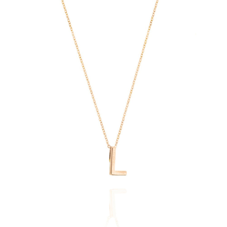 Gold Letter Necklace