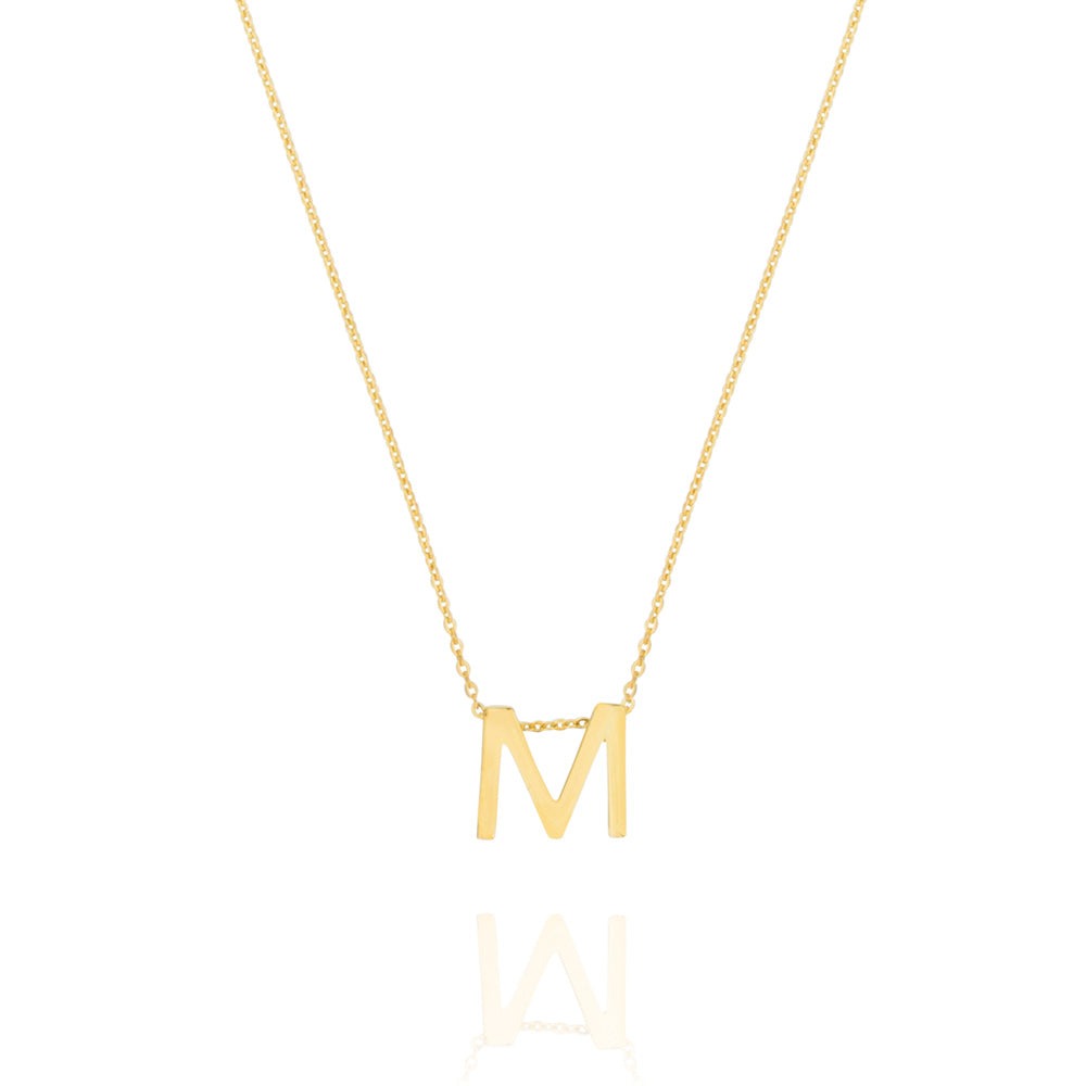 Gold Letter Necklace