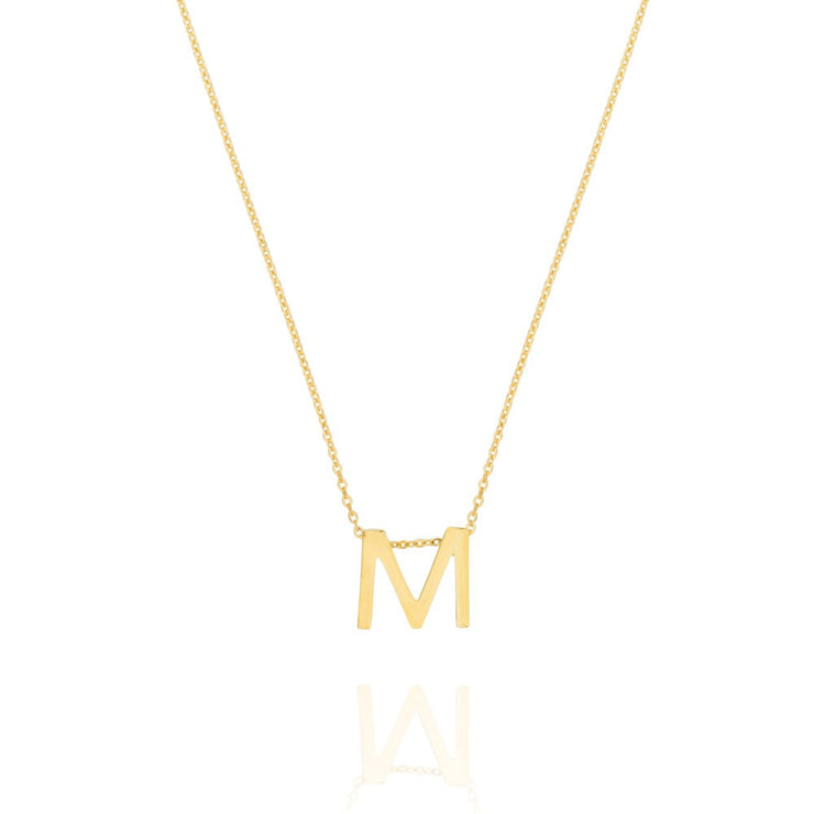 Gold Letter Necklace