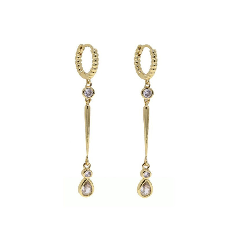 Elara  Earrings - Gold