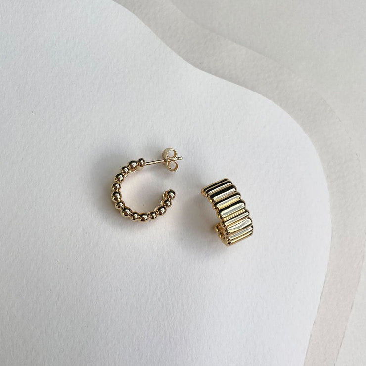 Linea Hoop Earrings