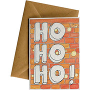 Ho Ho Ho Bricks Card