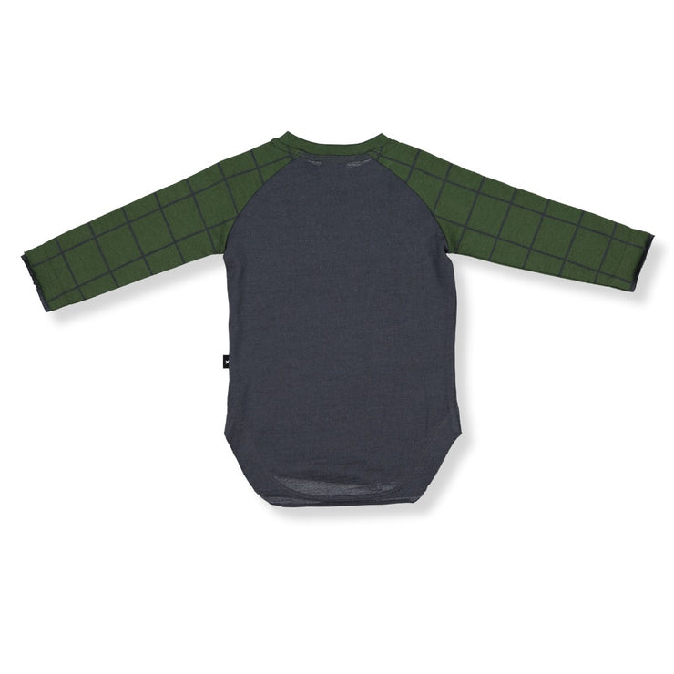 Merino Levi Raglan Tee - Forest