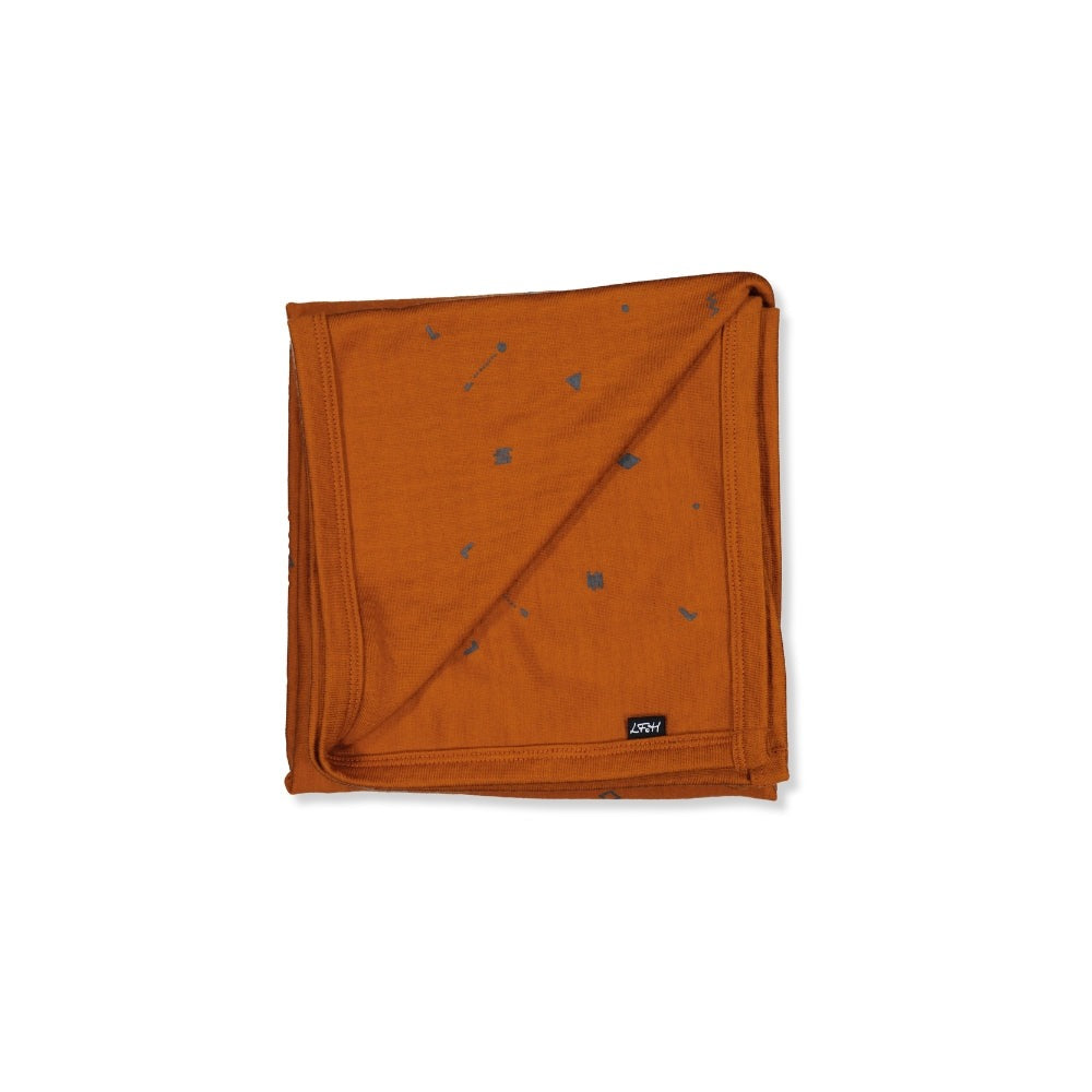 Merino Swaddle Blanket - Rust Elements Was $80 Now