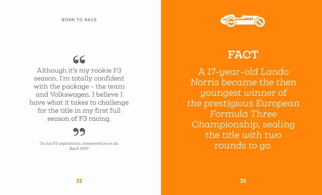Little Guide to Lando Norris - Pole Position