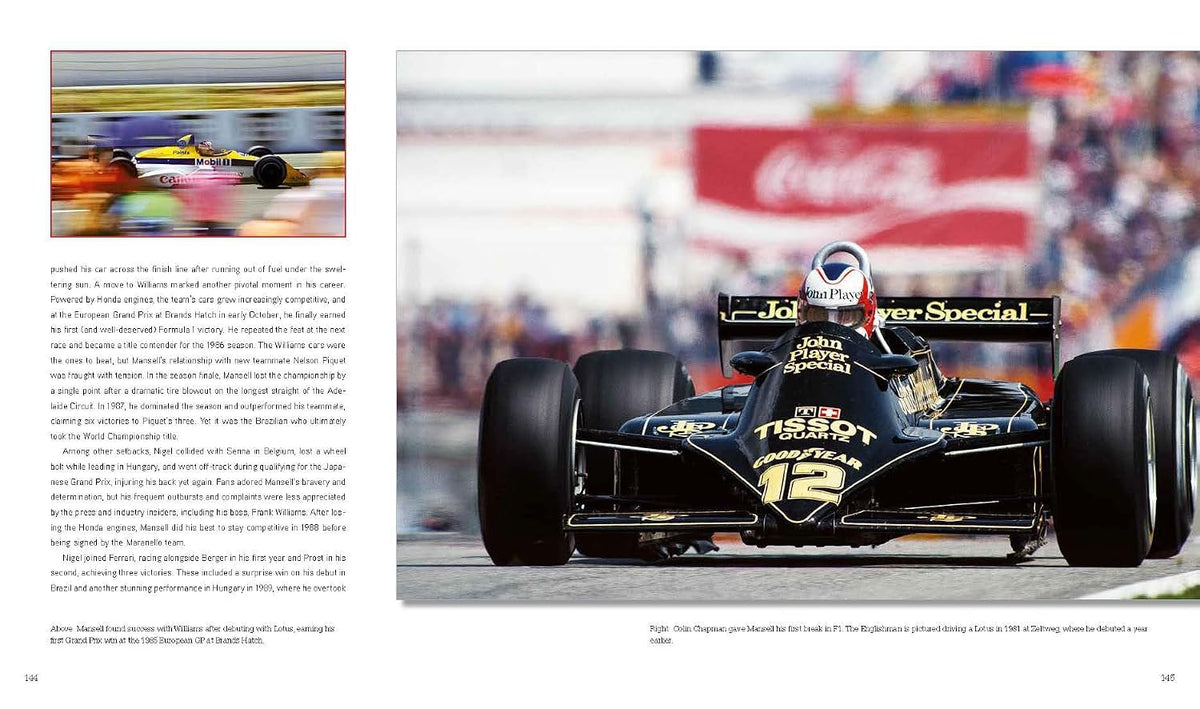 Lords Of Speed - The Great Drivers of Formula 1 Book