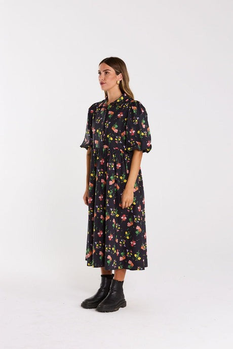 Lucina Dress - Vivid Noir Was $199 NOW