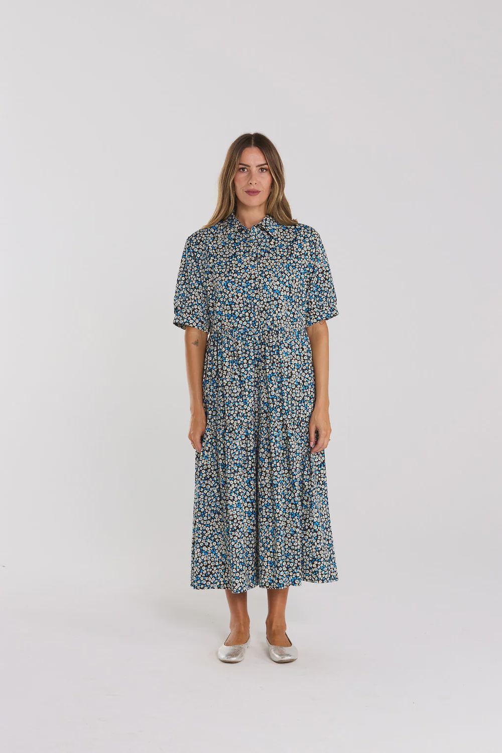 Luna Dress - Blue Moon Garden Last Sizes Was $179 Now