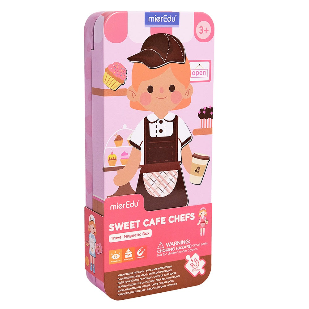 Magnetic Puzzle Box - Sweet Cafe Chefs