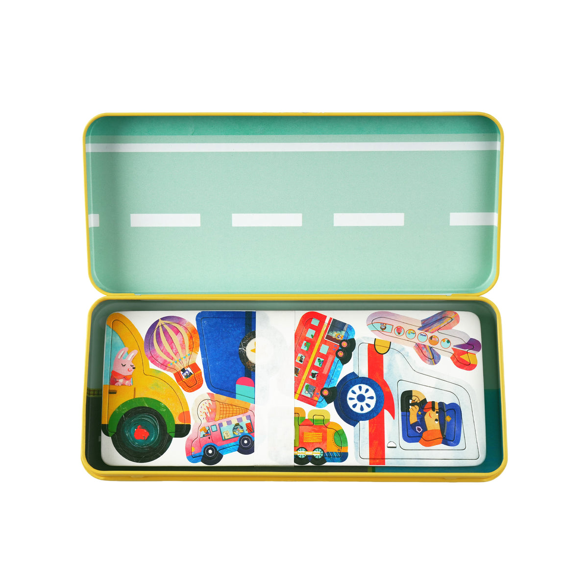 Magnetic Puzzle Box - Assorted Vehicles