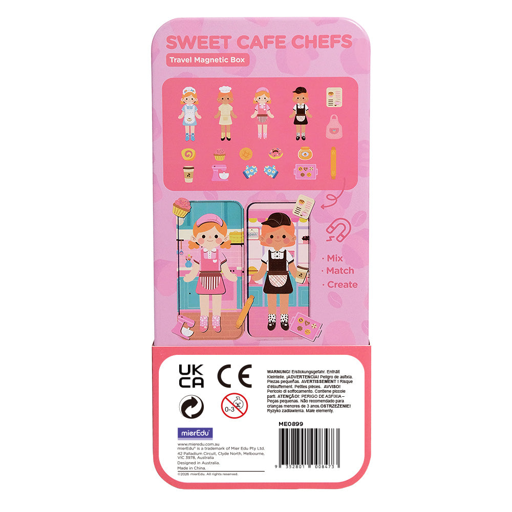 Magnetic Puzzle Box - Sweet Cafe Chefs