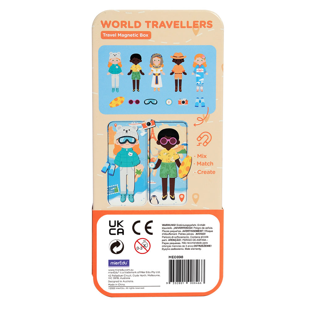 Magnetic Puzzle Box - World Travellers