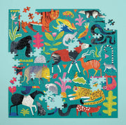 Rainforest Animals 500 Piece Puzzle