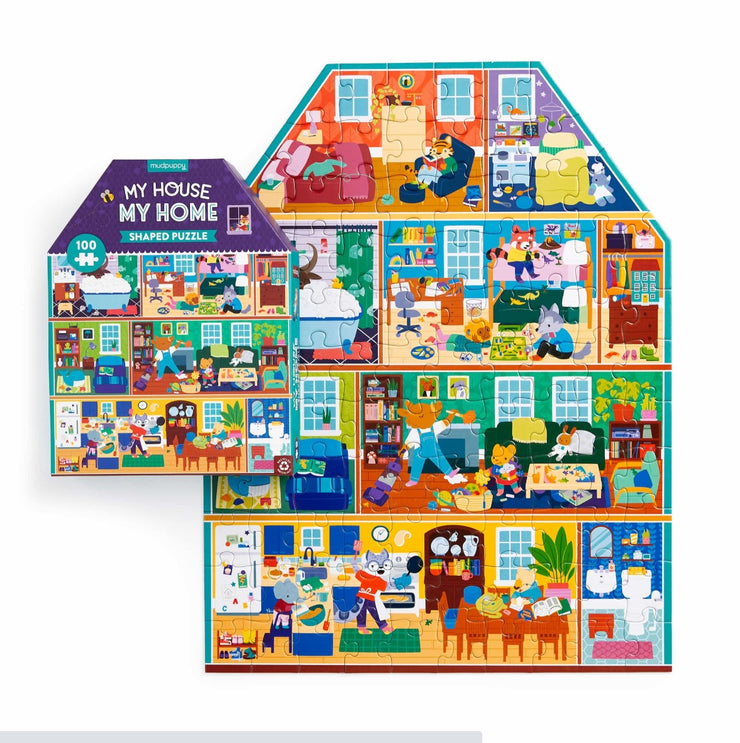 My House My Home 100 Piece Puzzle