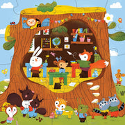 Forest School 25 Piece Floor Puzzle