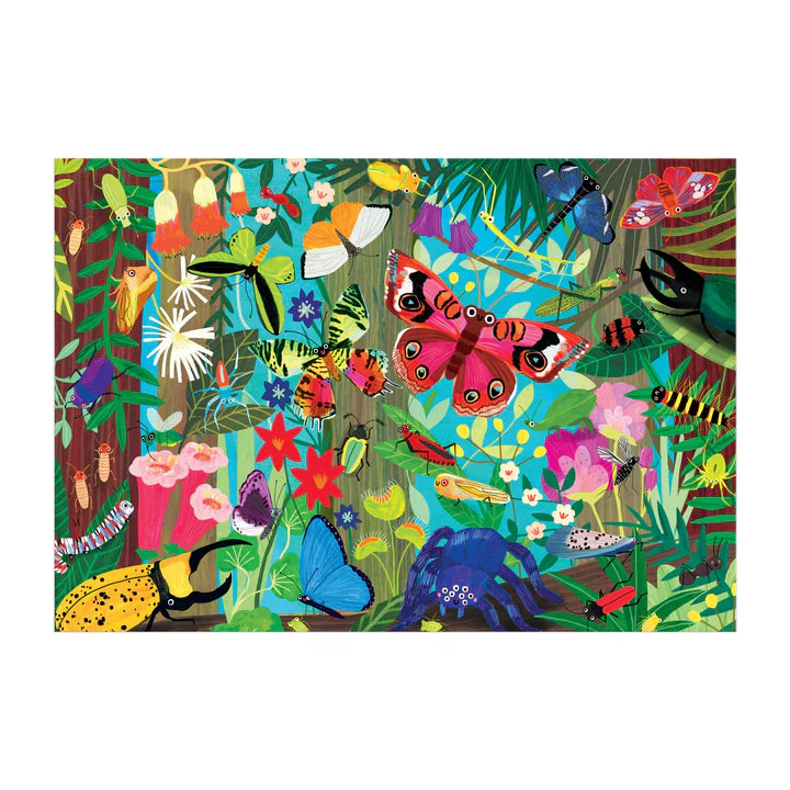 100 Piece Bugs & Butterflies Puzzle
