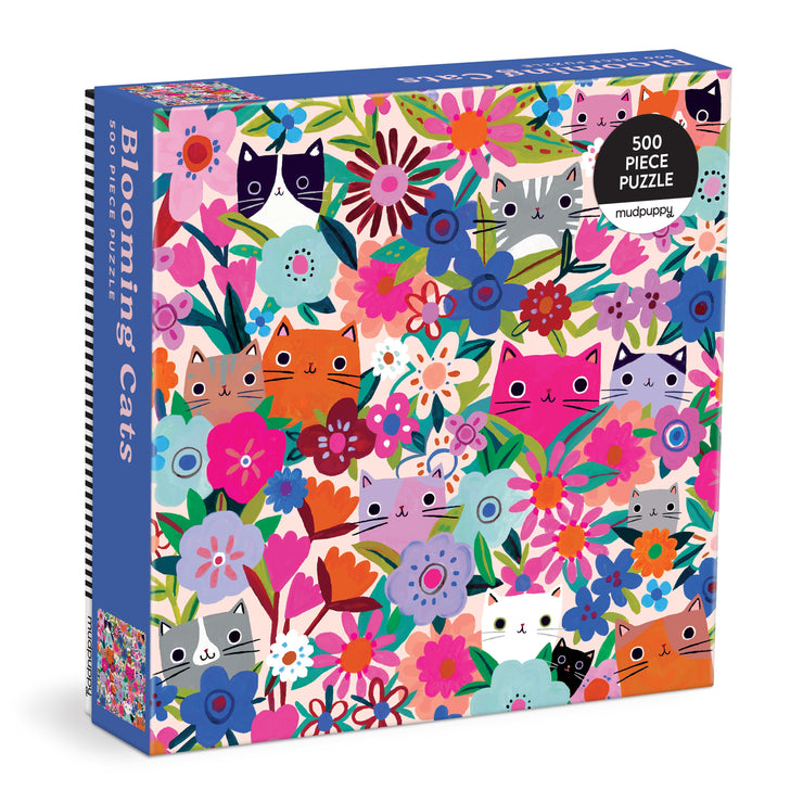 Blooming Cats Puzzle - 500 Pieces