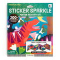 Dinosaur Land Sticker Sparkles Poster Activity Kit
