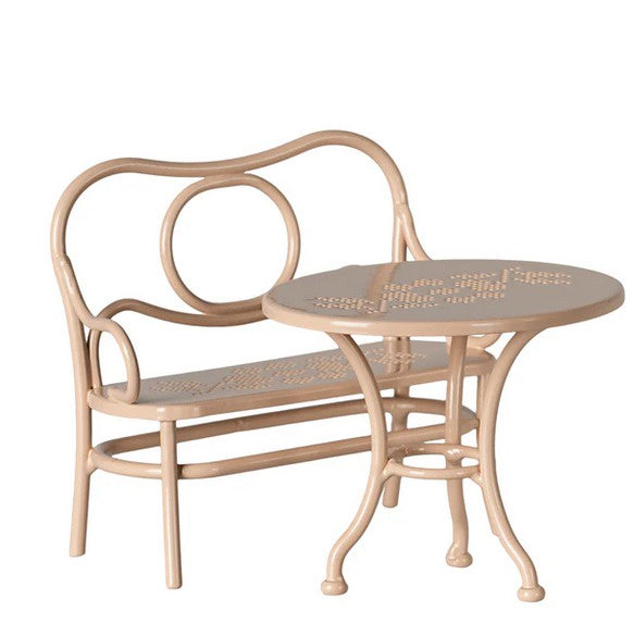 Maileg Cafe Set Mouse - Big Pale Pink