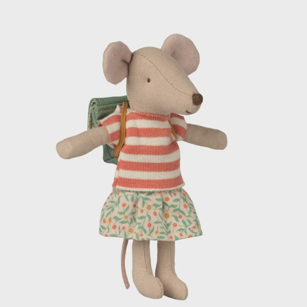 Maileg Tricycle Mouse - Big Sister (Green)