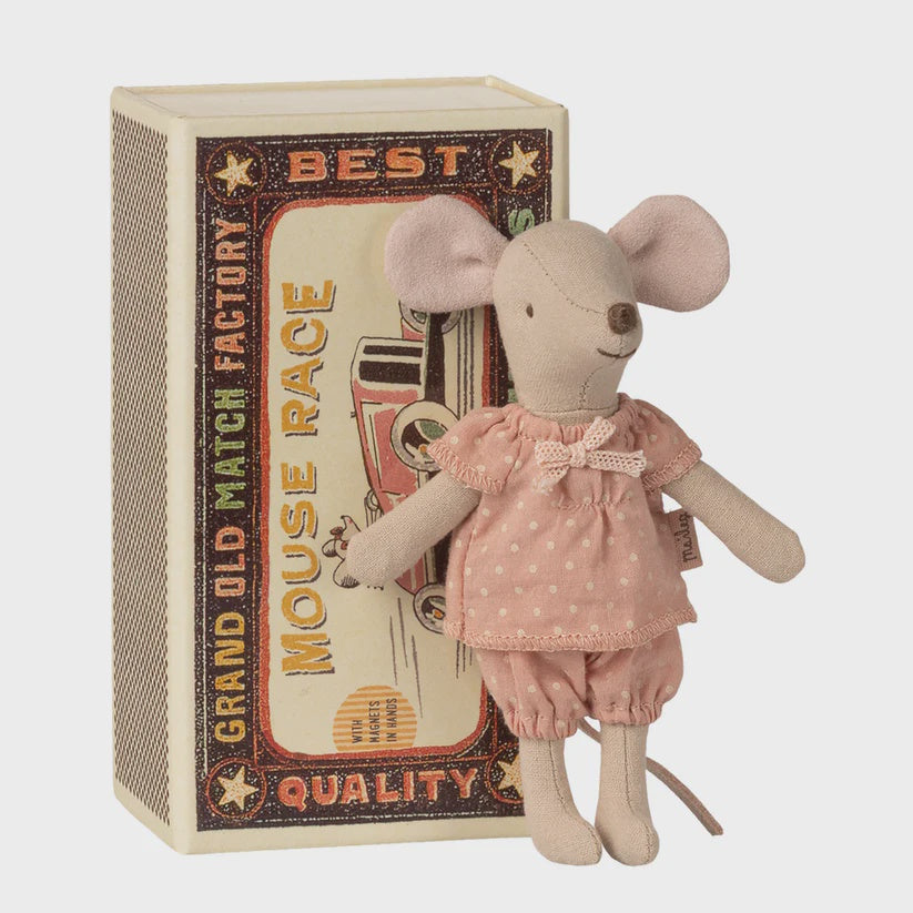 Maileg Big Sister Mouse in Matchbox
