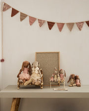 Maileg Bunny Size 1 - Brown Ballet Suit & Skirt