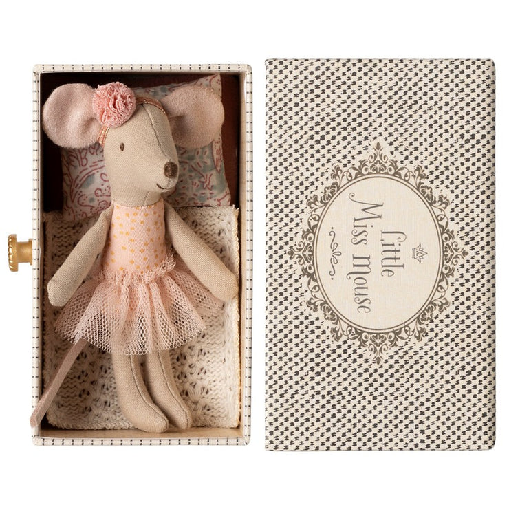 Maileg Dance Mouse In Daybed Little Sister
