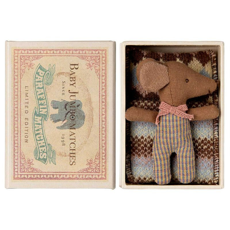 Maileg Mouse Baby Sleepy/Wakey in Box