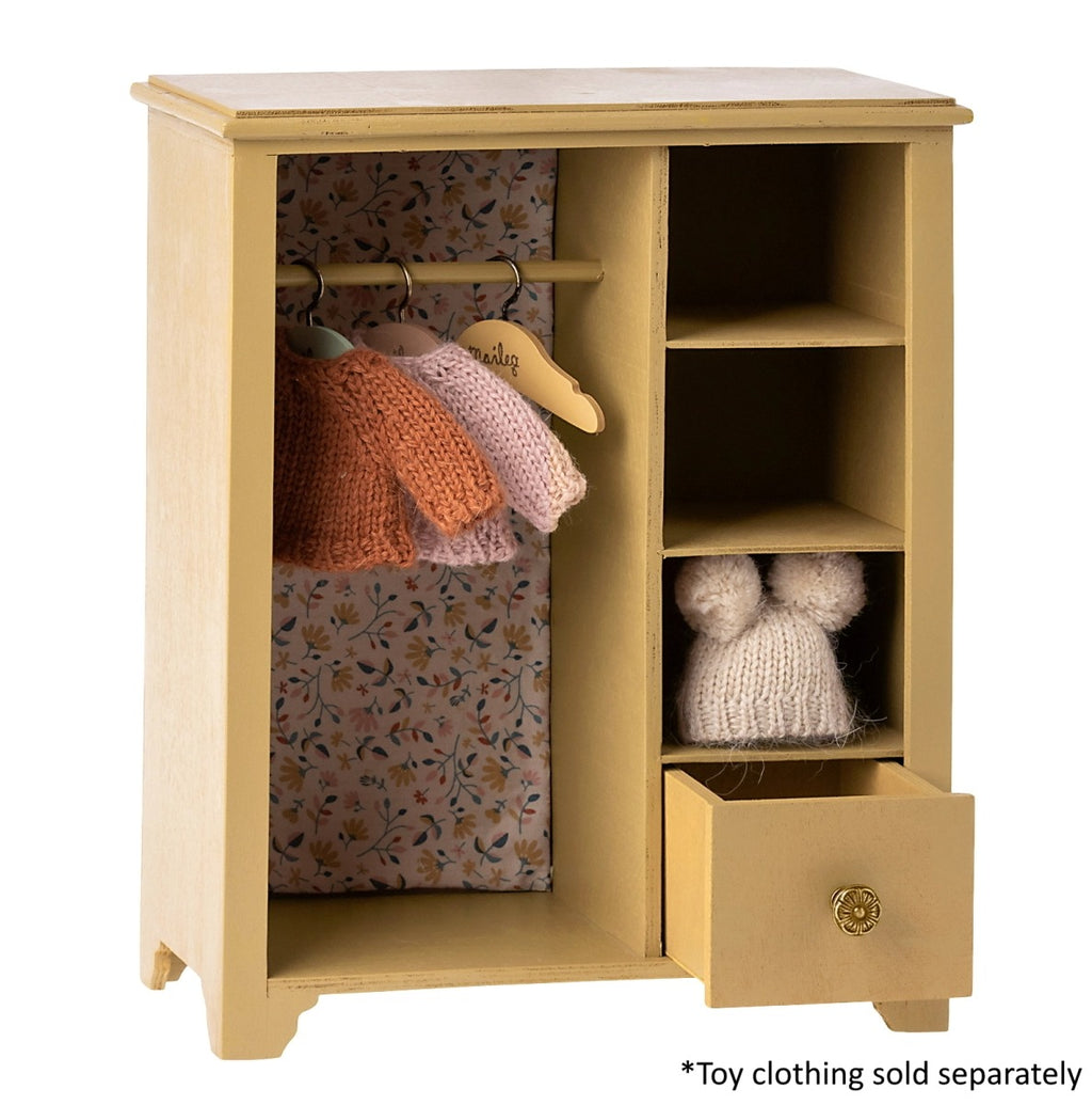 Maileg Wardrobe Large - Yellow