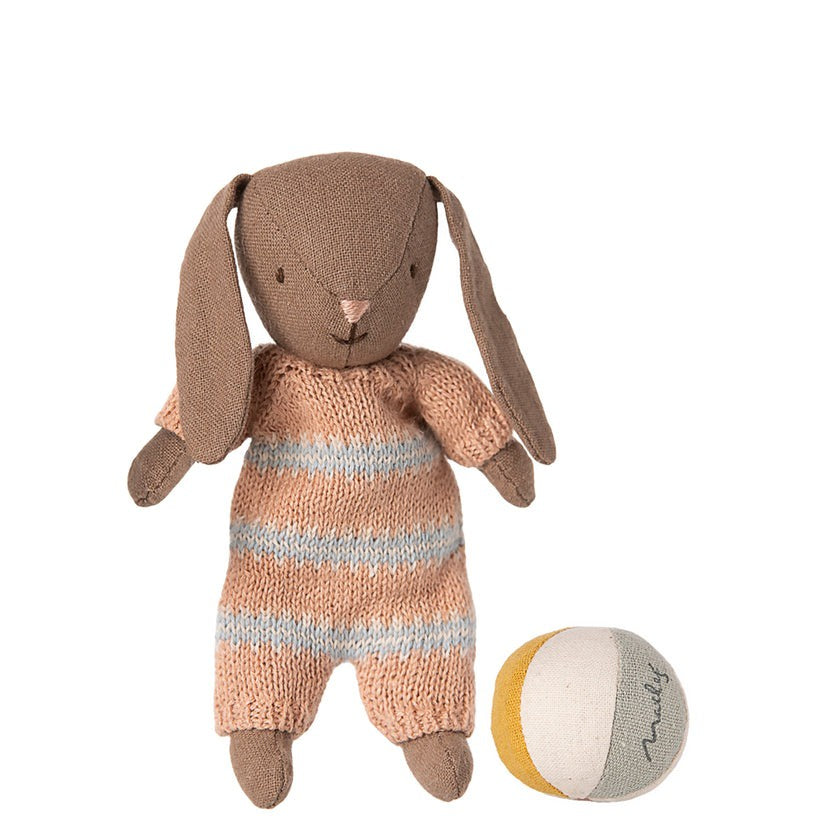 Maileg Bunny Set - Micro Brown Dusty Rose