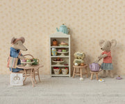 Maileg Cafe Set Mouse - Big Pale Pink