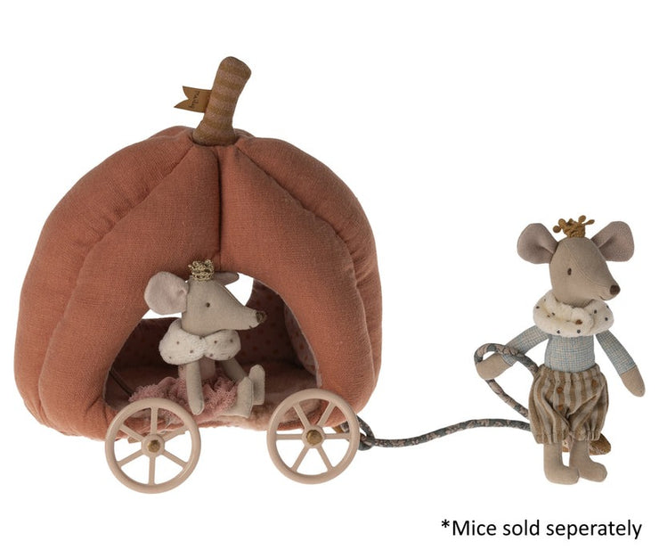 Maileg Pumpkin Carriage - Mouse