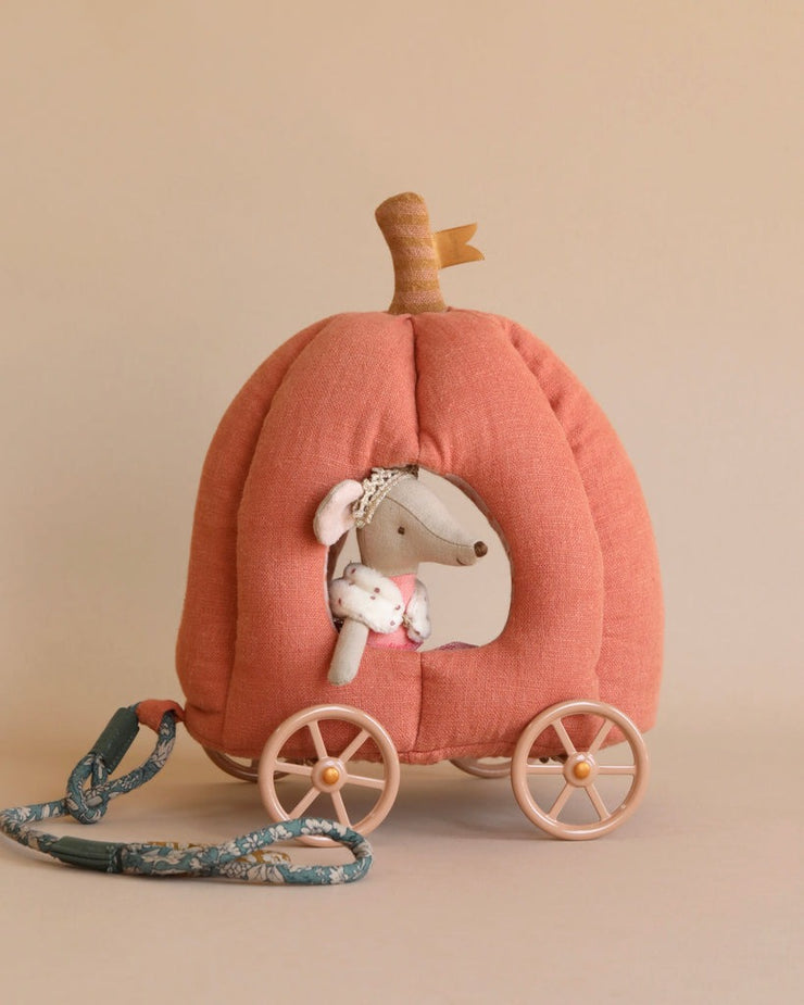 Maileg Pumpkin Carriage - Mouse
