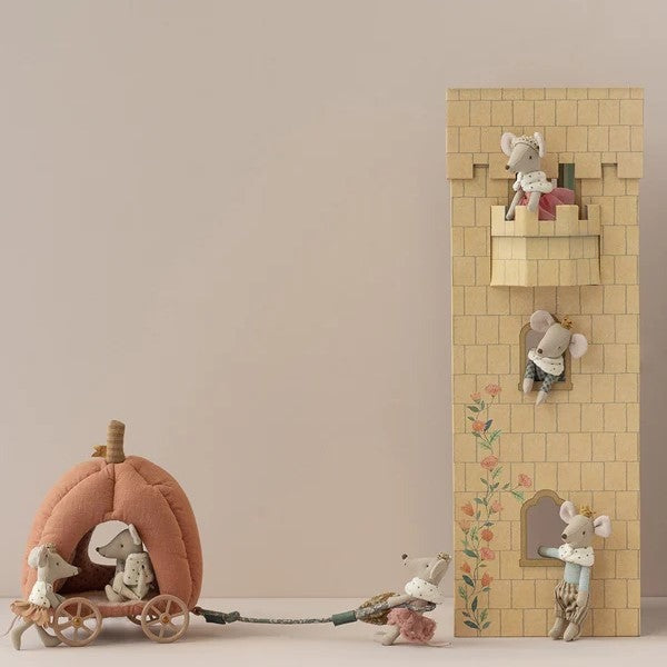 Maileg Pumpkin Carriage - Mouse