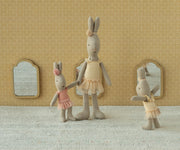 Maileg Rabbit Micro Ballet & Skirt - Rose