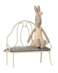 Maileg Vintage Bench - Miniature Off-White