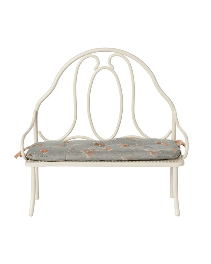 Maileg Vintage Bench - Miniature Off-White