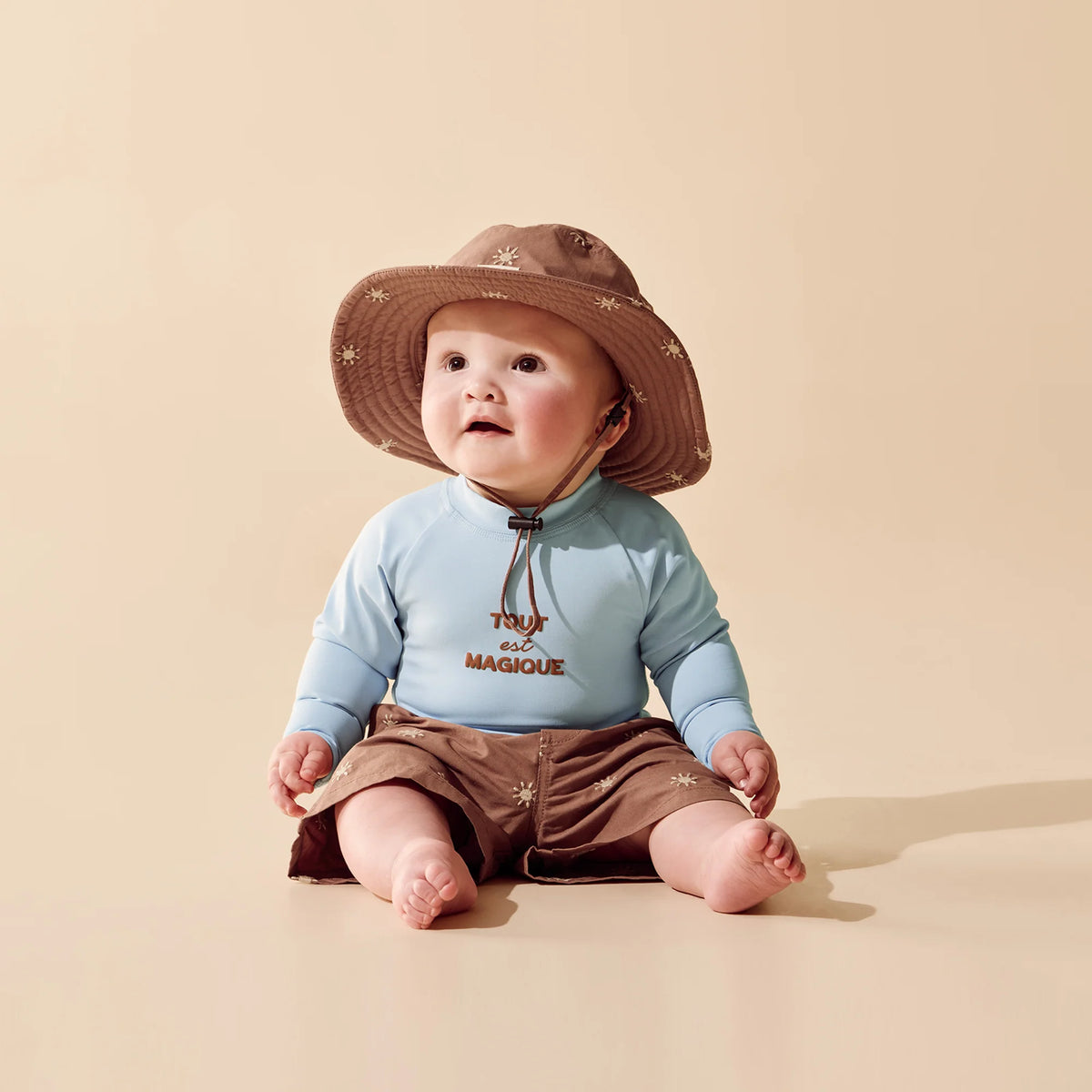 Make Me Shine Swim Board Short